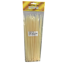 Plastik Kelepçe/Kablo Bağı Kısa (100 Adet) 4.8X300 C