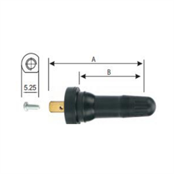 Tpms 413L Sensörlu Kaucuk Sibop Tpms-413L