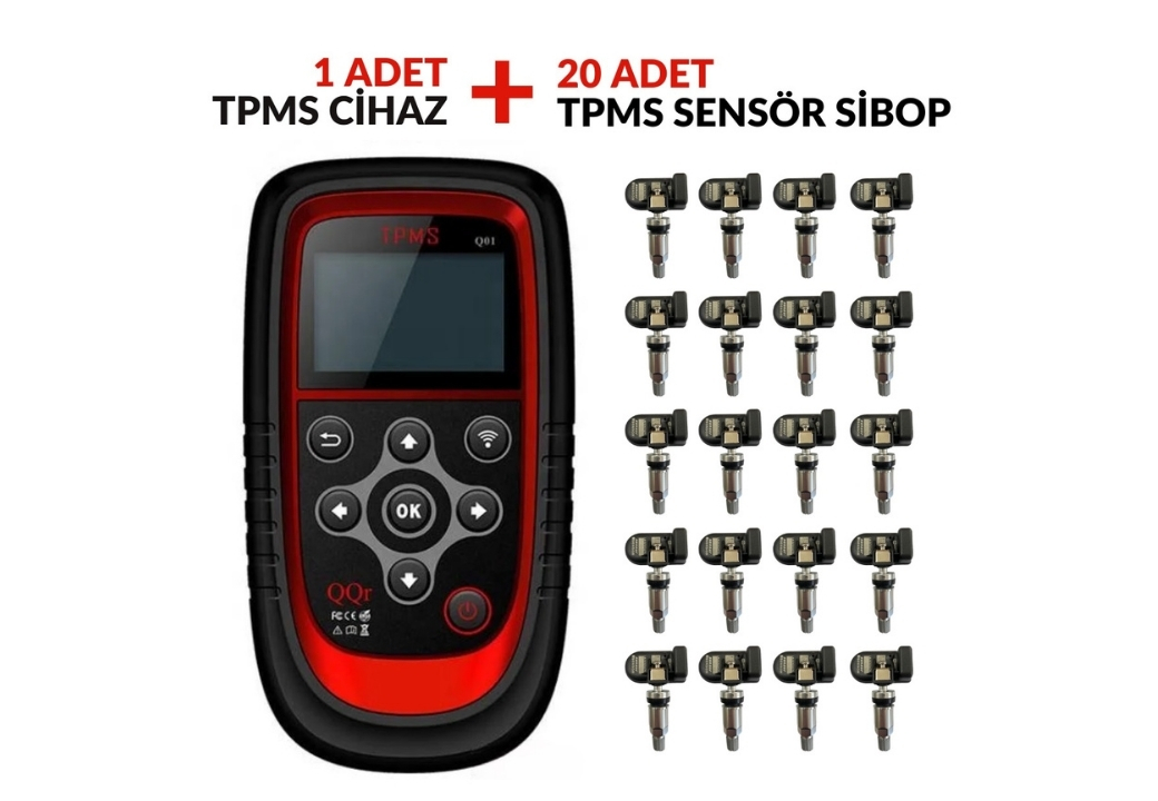 Tpms Program Cihazı Qqr + 20 Adet A03 Sensör Set