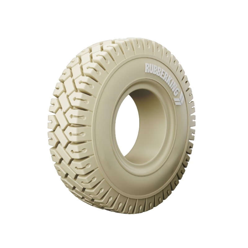 355/45-15 (28X12.5-15) BEYAZ Premium Forklift Dolgu Sekmanli RUBBERKING 9.75-15 (28125153554515)
